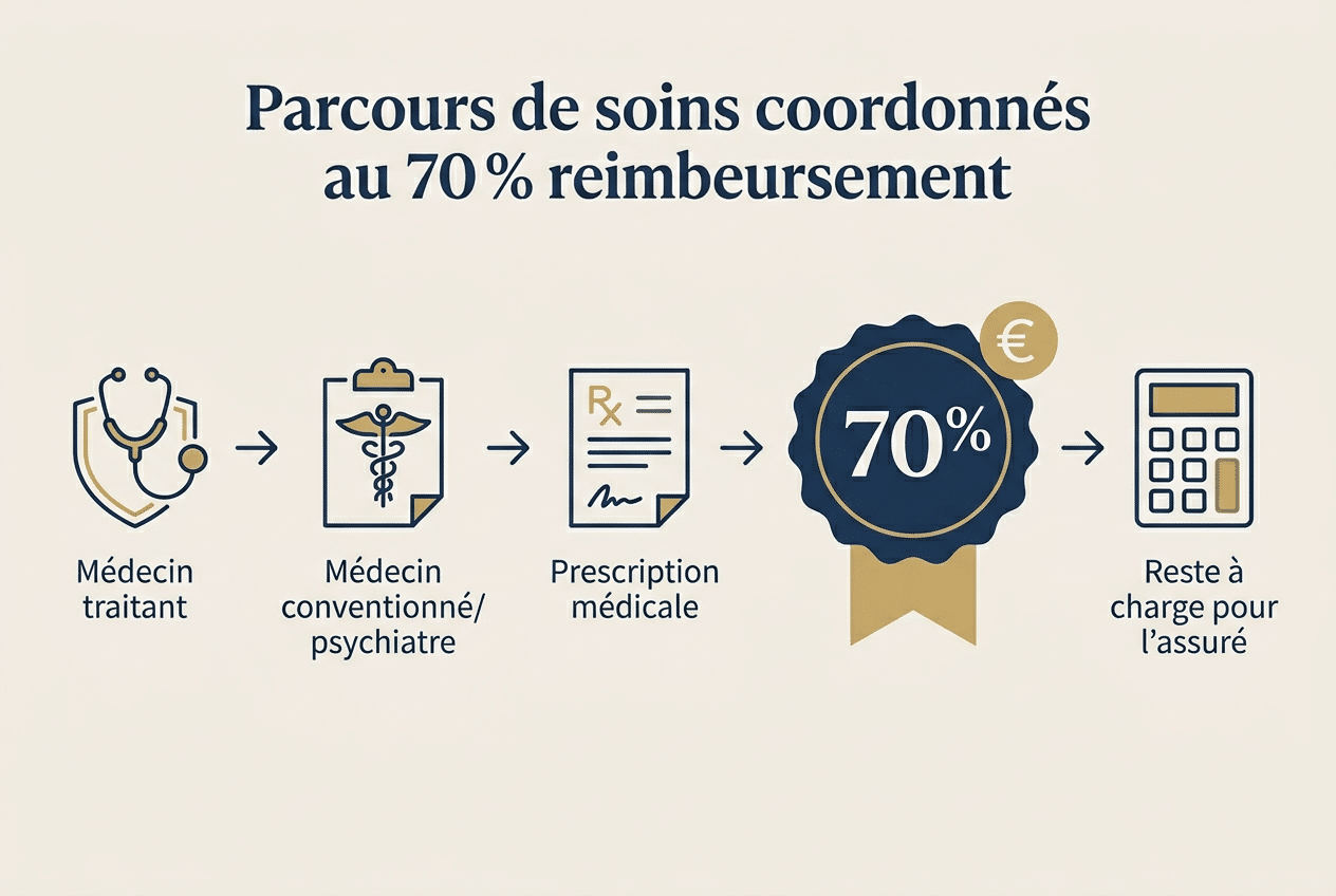 Remboursement de l'hypnose : parcours de soins coordonnés et prise en charge à 70 % par la Sécurité sociale
