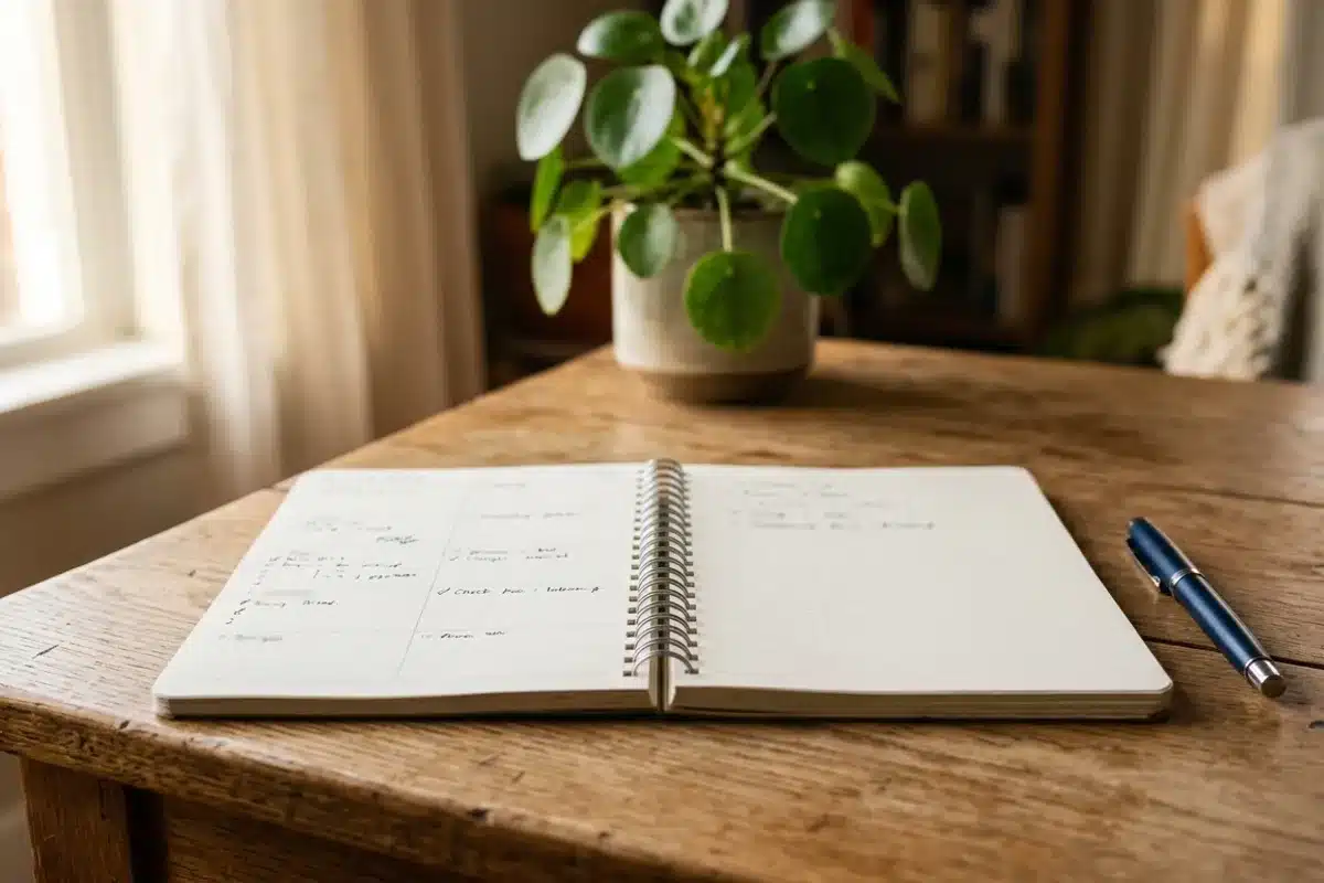 Agenda de planification des séances d'hypnose pour traiter la zoophobie